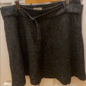 Belted skirt